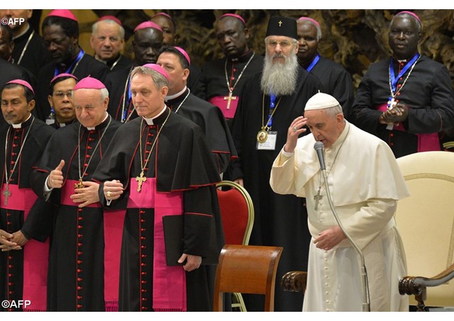 ¡Cese cuanto antes la horrible violencia fratricida en Ucrania! Nuevo apremiante llamamiento del Papa