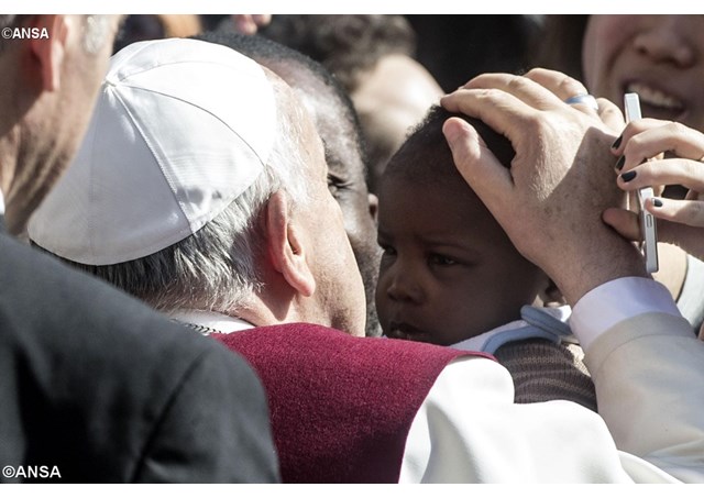 Tratándose de los niños, ningún sacrificio es demasiado costoso, dijo Francisco